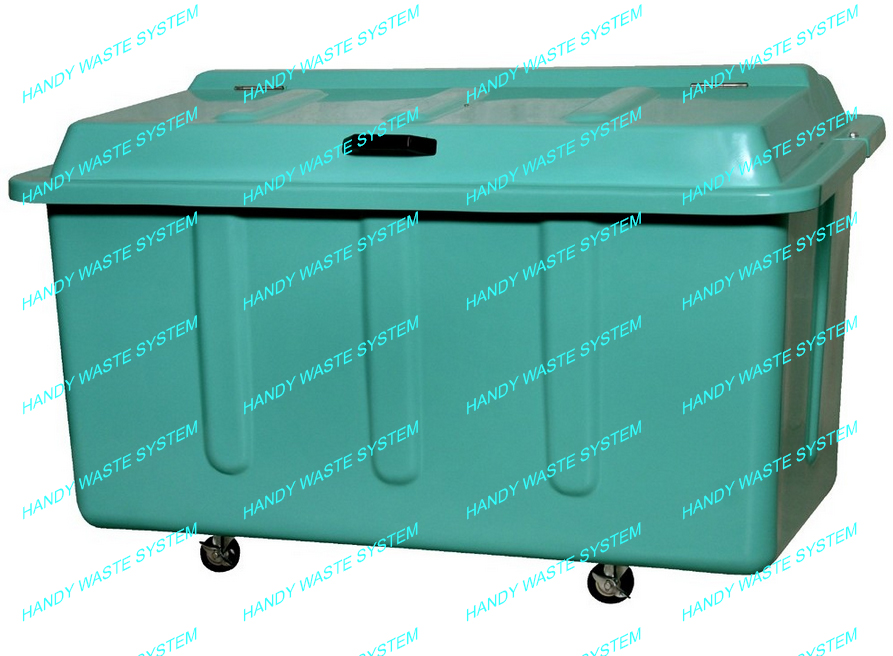 Thùng rác công nghiệp phân loại rác 1000L