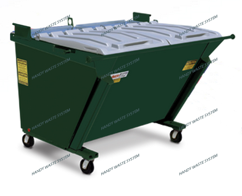 Thùng chứa rác thải xây dựng dung tích 2 Yard khối