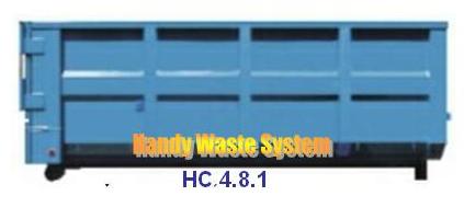 Thùng container chứa chất thải công nghiệp tải trọng 4 tấn