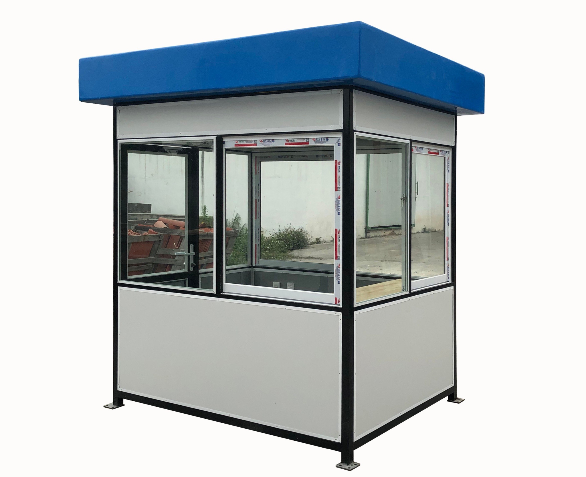 Bốt gác bảo vệ khung thép giá rẻ V1.5x2.0